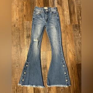 Litz by Uniq Wide leg jeans, boutique jeans